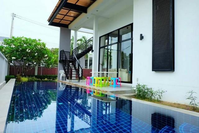 BH2141 ให้เช่าบ้านเดี่ยว Pool Villaหัวหินตกแต่งสวยเฟอร์ฯและเครื่องใช้ไฟฟ้าครบพร้อมอยู่ Pool Villa HuaHin @We by Sirin Ready to move in